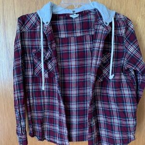 Flannel w/ hood